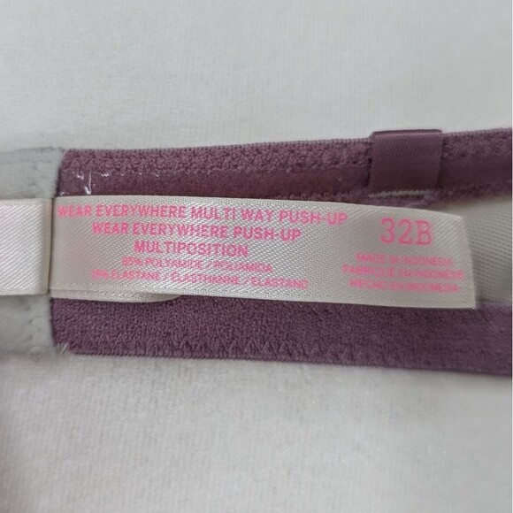 PINK Victoria's Secret Wear Everywhere Multi Way Strapless Push-Up Bra 32B - Picture 6 of 8